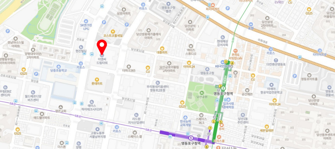 오시는 길